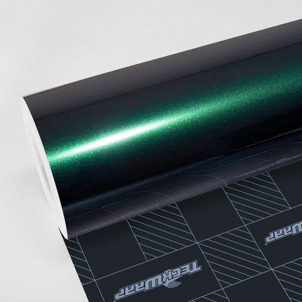 Gloss green Black Silk